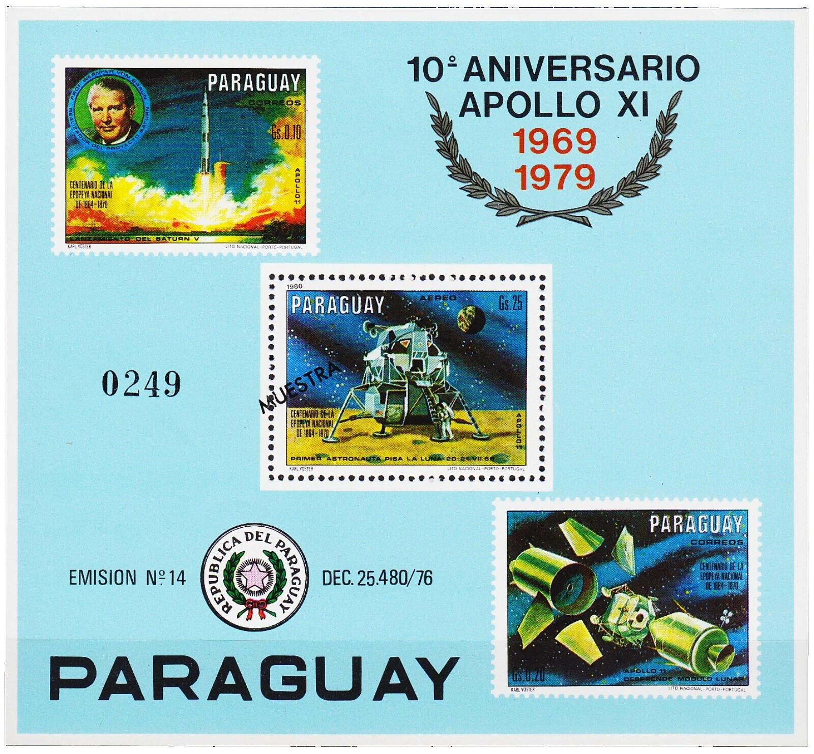 El espacio Sellos paraguayo