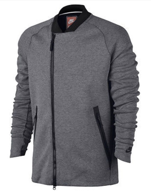 nike tech fleece bomber jacket 