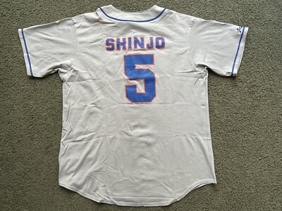 VINTAGE Tsuyoshi Shinjo New York Mets Jersey LARGE USA Made