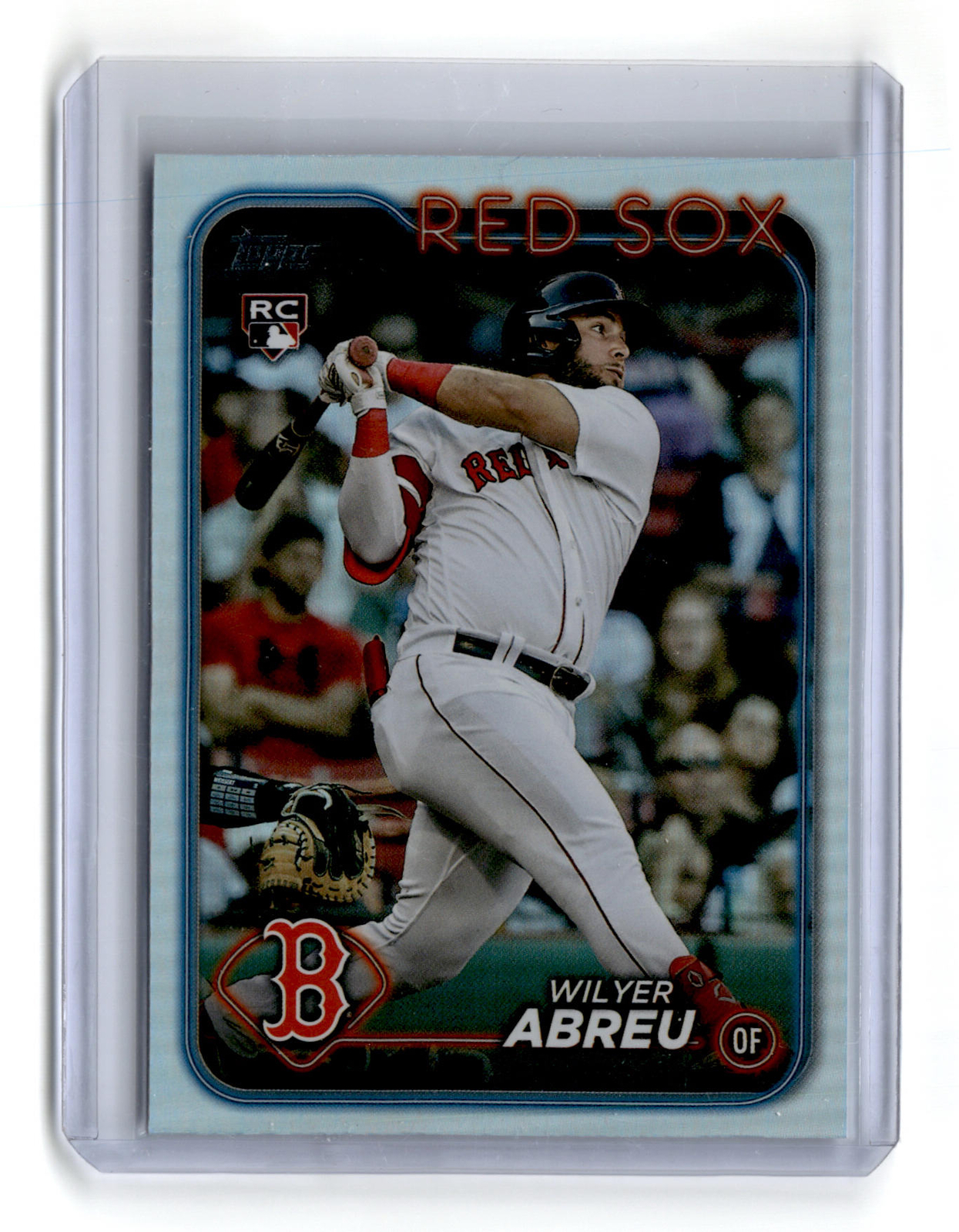 Wilyer Abreu 2024 Topps Series 2 Rookie Rainbow Foil #672 RC