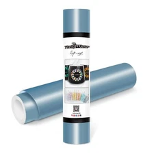 Permanent Adhesive Vinyl Roll 12"x10ft Matte Cobalt Blue Craft Vinyl
