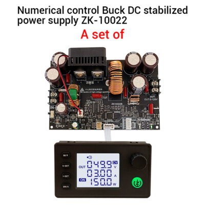 ZK-10022 CNC Voltage Step-down Adjustable Power Supply Module 1500W  DC 12-140V