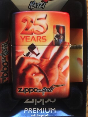 Zippo Windproof Mazzi 25th Anniversary Colorful Wrap Lighter