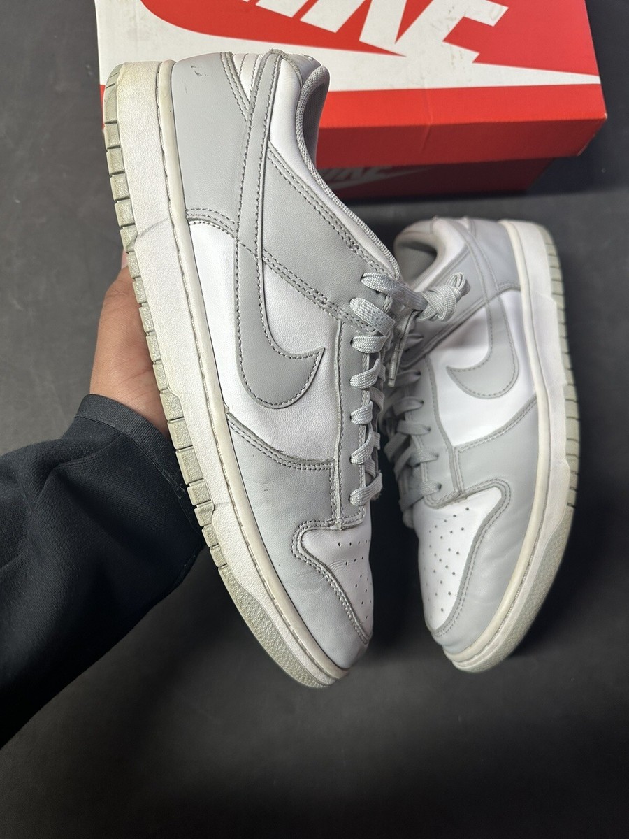 Size 12 - Nike Dunk Low Grey Fog. Heavily Worn Og All | eBay