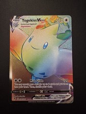 POKÉMON TCG TOGEKISS VMAX 191/185 SWSH VIVID VOLTAGE RAINBOW RARE!! on eBay
