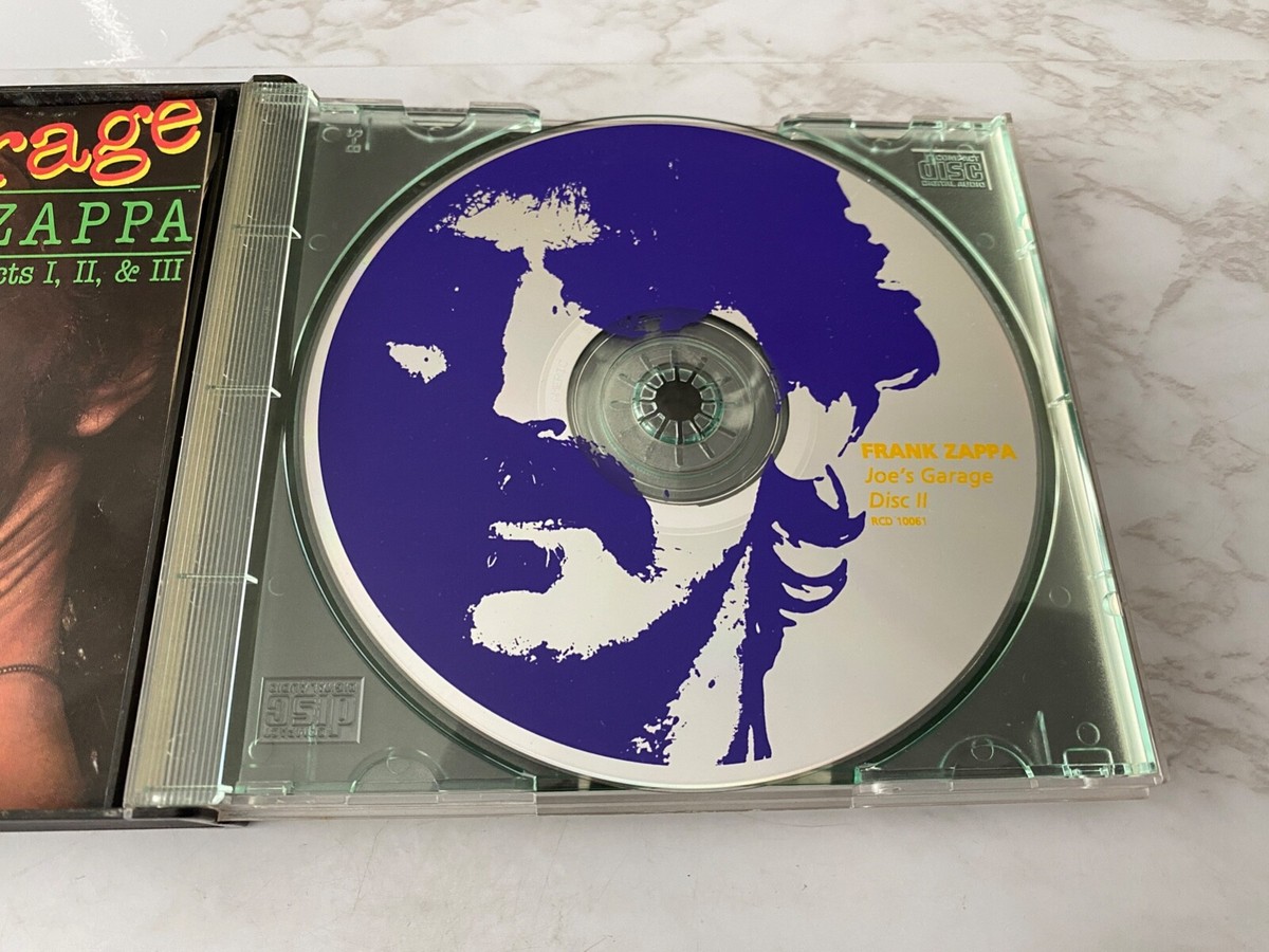 Frank Zappa Joe's Garage Acts I, II, & III 2 CD ORIGINAL CANADA