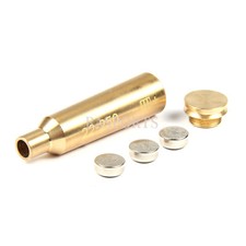 Bore Sighter 22-250 cal Hunting Cartridge Sight Boresighter Red Dot Laser