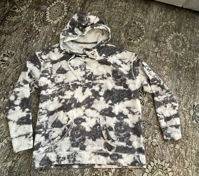 HOLLISTER Black \u0026 White Tie Dye Hoodie Sweatshirt Pullover Size XSmall |  eBay