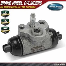 Rear LH / RH Drum Brake Wheel Cylinder for Dodge Plymouth Colt Eagle Mitsubishi