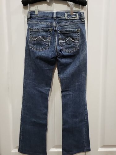 HEMMED Diesel Industry Jeans Women's 26 Wash Blue Riden Bootcut Flare Y2K 27x28 - 第 4/17 張圖片
