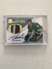 2014-15 Upper Deck The Cup Signature Patches Jason Spezza /99 Leafs! Rare!