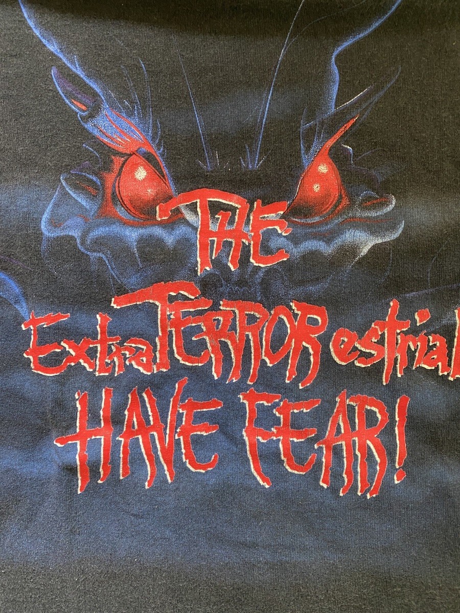 Vintage 90s Disney Alien Encounter T-Shirt RARE Youth Small/Medium