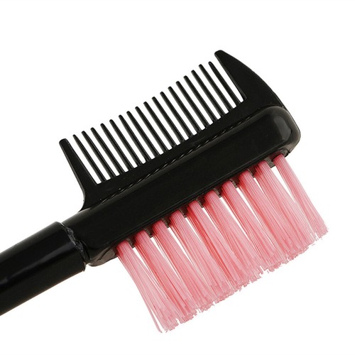 Plastic Eyelash Comb Eyelash Comb Foldable Eyebrow Comb Angled Eye Brow Brush - Picture 8 of 11