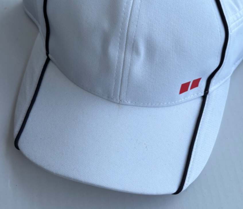 UNIQLO Kei Nishikori Roger Federer Tennis Cap Line on White | eBay