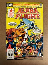 Alpha Flight #1 - Aug 1983 - Vol.1 - Marvel Comics - Direct Edition - Minor Key