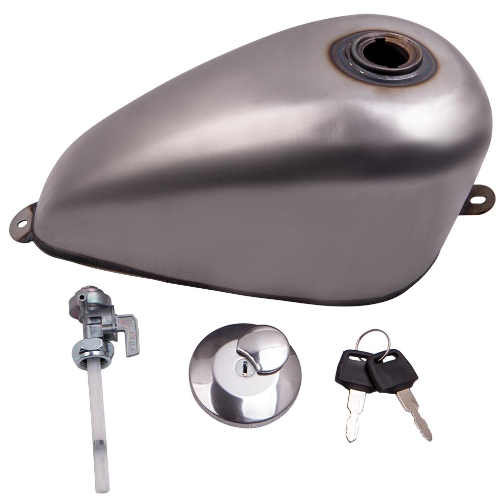 Chopper Gas Tank NewYall 1.5 Gallon 5L Gas Fuel Tank For Sportster Ironhead Gas  Tanks