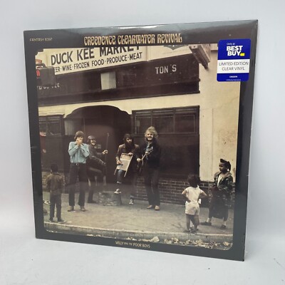 CCR  Willy And The Poor Boys Vinyl LP US 2020 Clear 180g Reissue SEALED MINT