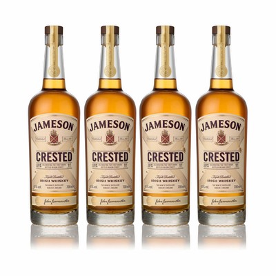 Jameson Crested Ten 4er Set Blended Irish Whisky Whiskey Alkohol 40 % 4x700 ml