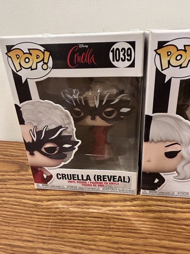 Funko Pop! Vinyl: Disney - Cruella (Making Art) 1038 & Cruella (Reveal) #1039 - Imagen 3 de 10