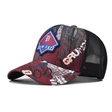Fashion Retro Letter Embroidered Hat Men's Women's Decal Graffiti Baseball Cap
