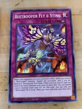Yu-Gi-Oh! TCG Beetrooper Fly & Sting DAMA-EN091 Common 1st Edition