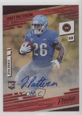 2021 Prestige Xtra Points Premium Red Signatures Jaret Patterson #231 Auto 1c0k