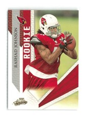 Rashad Johnson - 2009 Playoff Absolute Memorabilia #182 RC /499 - Cardinals
