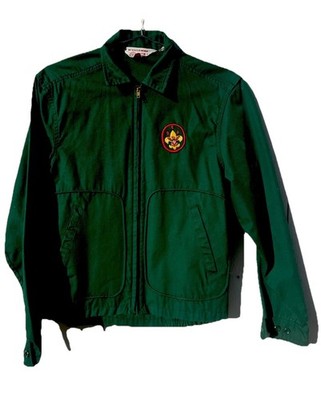 Vtg 60s Boy Scouts of America Explorer Jacket Official Patch Size S/M Pre-72