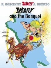 Asterix and the Banquet: Album 5 by Albert Uderzo Hardback Book The Cheap Fast