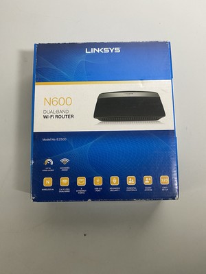 Linksys E2500 N600 Advanced High Speed Simultaneous Dual-Band Wireless-N Router