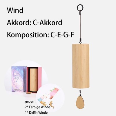 Koshi Windspiele & Glocken, 4 Elementarspiele - Wind, Regen, Frost , Schnee