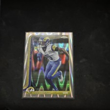 Panini Donruss Optic Parallel Tutu Atwell Los Angeles Rams Football Card #136