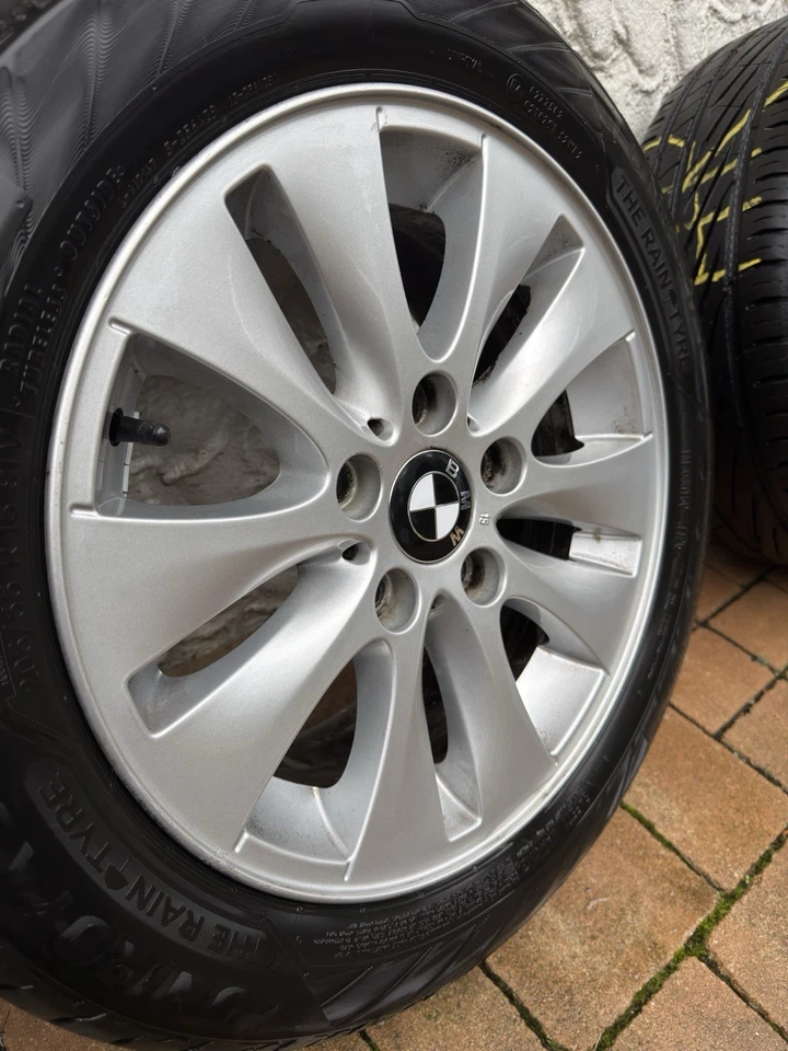 BMW 16 Zoll Alufelgen mit Uniroyal Rainsport 5 (205/55 R16) – Kompletträder - Bild 3 von 4