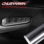 1X Auto Accessories 5D Glossy Carbon Fiber Vinyl Film Car Interior Wrap Stickers (For: More than one vehicle)