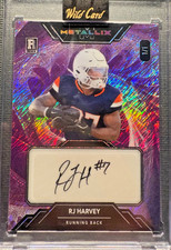 2025 Wild Card Metallix RJ Harvey 1/1 Auto RC SP (purple shock)
