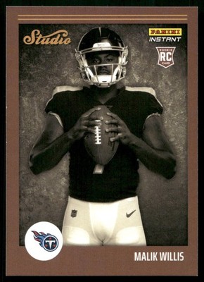 Malik Willis Rookie - 2022 Panini  Instant Football - Studio #S25