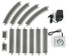 Bachmann 44547 HO Scale Nickel Silver Reversing System E-Z Track Expansion Pack