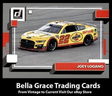 2023 Panini Donruss Racing Joey Logano #119 Team Penske Silver NASCAR