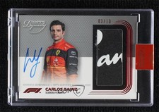 2022 Topps Dynasty Formula 1 /10 Carlos Sainz Jr #DAP-CSII Patch Auto 0dj8