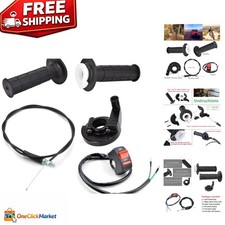 22mm Twist Throttle Grip for 50-250cc Bikes - Includes Cable  Flameout Switch