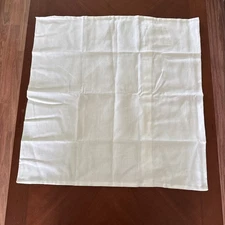 IKEA AINA Pillow Cushion Cover  100% Linen White 26"x26" Excellent 005.400.46