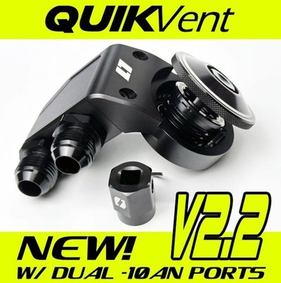 Level7 Version 2.2 Quick Vent Scavenger Oil Cap Black For Honda K B H F D Engine