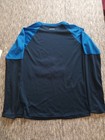 Navy Blue Royal Blue Long Sleeve It's Now Or Never Youth XL Dry Fit Shirt — photo 2