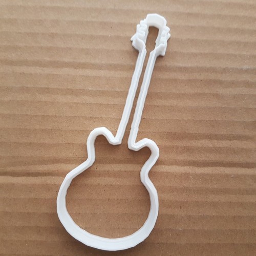 Guitar Bass Electric Band Group Shape Cookie Cutter Music Biscuit Pastry Stencil - Picture 4 of 5