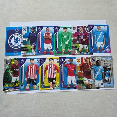 X 12 Karten Parallel Lot, alle verschieden [inkl. RC's] - Topps 2026 Premier League