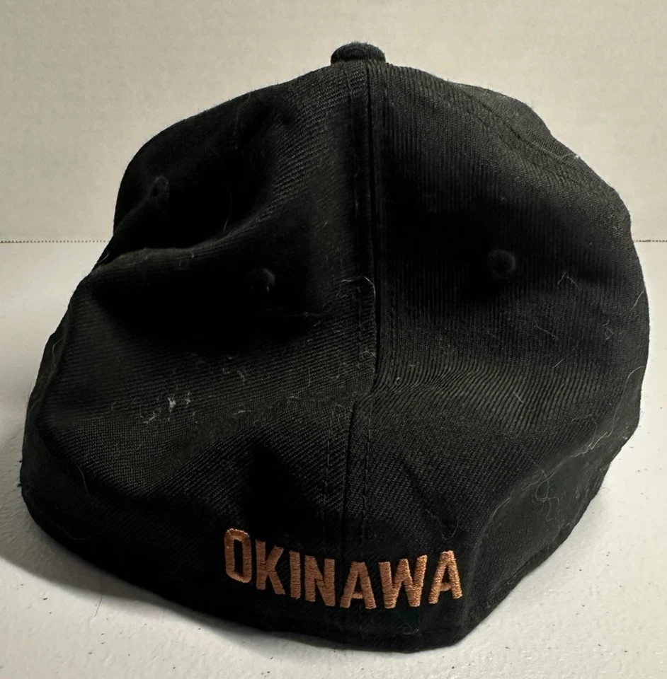NUEVO ERA Okinawa Lion Shisa SOMBRERO 7 3/4 JAPÓN usado Foto 2 de 4