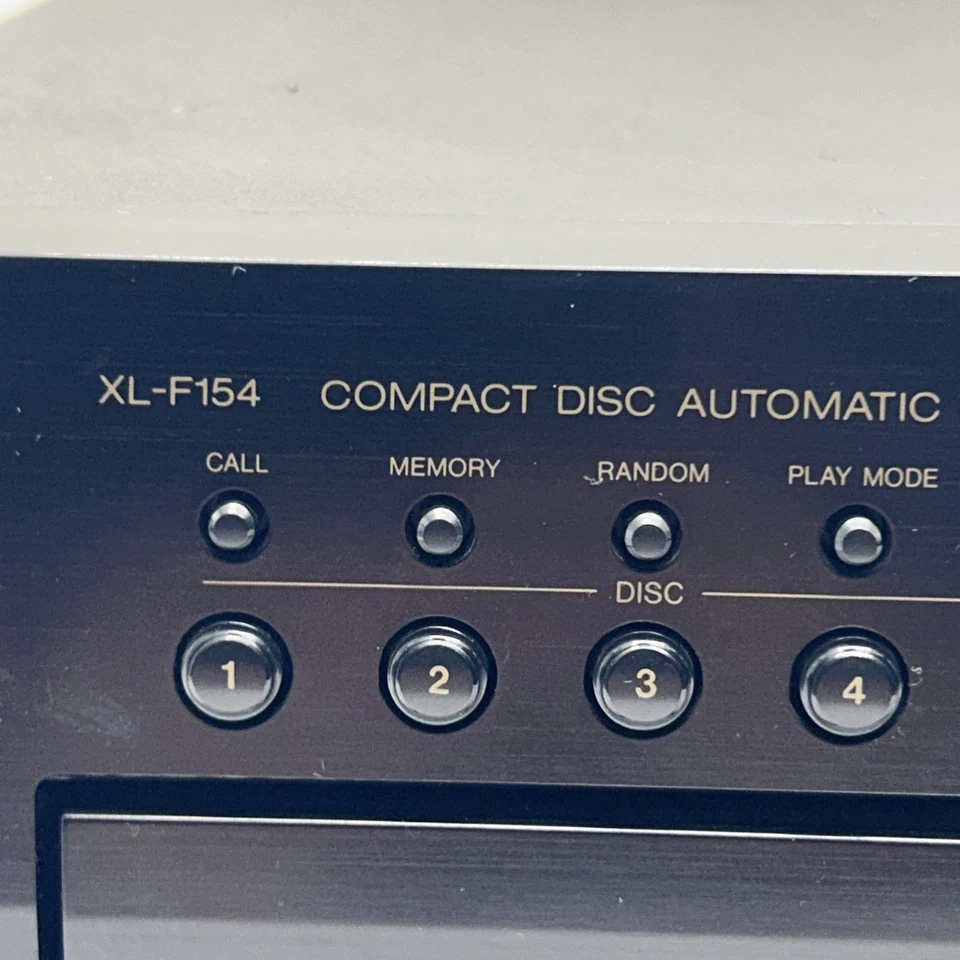 UNTESTED JVC XL-F154 CD Player 5 Disc Carousel / Changer-No Remote- *READ - Image 3 of 4