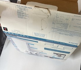 PlayStation 2 White Slim Sing star With Original Box