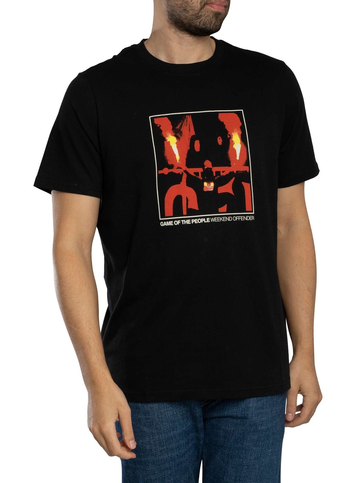 Weekend Offender The People Graphic T-Shirt, Black - XXL - Image 2