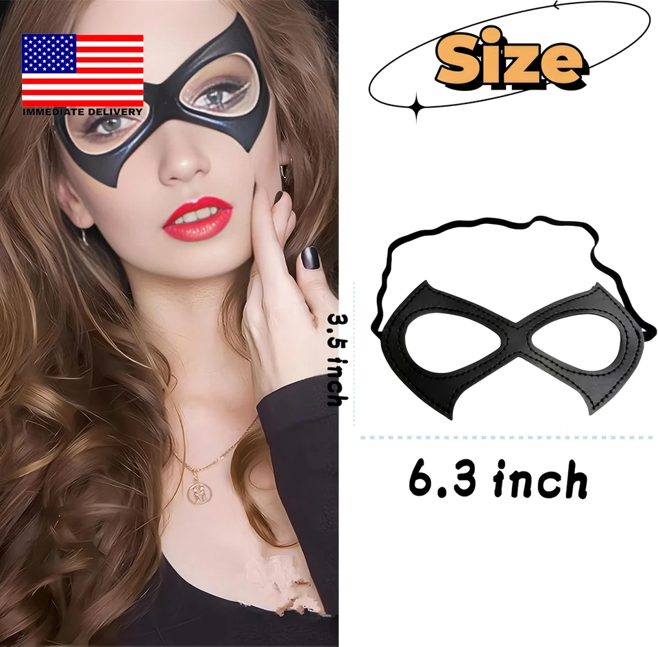 Halloween Costume Masquerade Cat Women Eye Mask Unisex ⭐️⭐️⭐️⭐️⭐️ - Image 2 of 4